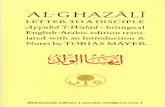 Al-Ghazali's Letters to a Disciple