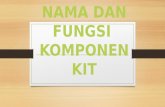 Nama Dan Fungsi  komponen kit model