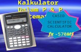 Casio Scientific Calculator Fx-570ms