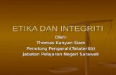 Etika Dan Integriti