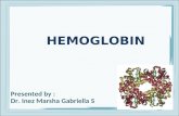 Presentasi HEMOGLOBIN Dr.gaby