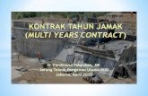 Kontrak tahun Jamak (Multi Years Contract)