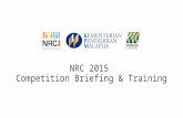 NRC 2015 Competition Briefing