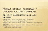 3. Format Laporan Kajian Tindakan Tawau (Nooreysma Mohd Dan's Conflicted Copy 2015-02-07)