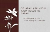 Sejarah Asal-usul Kaum Dusun Di Sabah
