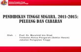 Pendidikan TinggiNegara, 2011-2015 Peluang & Cabaran