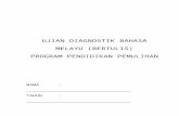 Ujian Diagnostik Bahasa Melayu Bertulis