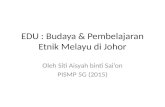 Etnik Melayu Di Johor