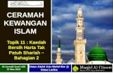 Kaedah Bersih Harta Tak Patuh Shariah Part 2
