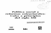 Cepal Cuba Social Siglo XXI