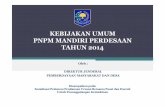 Kebijakan PNPM MPd 2014 (1)