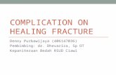 Complication on Healing Fracture - Case Dr Dhevariza SpOT