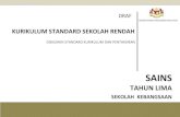 Dokumen Standard Dan Pentaksiran Sains Tahun 5 SK