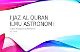 Bumi berbentuk bulat - I’Jaz Al Quran Astronomi