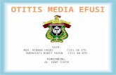 Otitis Media Efusi