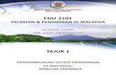 Tajuk 1 Pkmbgn Sistem Pendidikan Di Malaysia