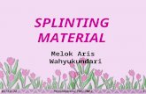 Splinting Material
