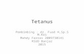 Tetanus Farras