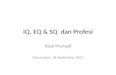 Pertemuan-5 IQ EQ SQ Dan Profesi 2014