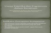 Bahan Ajar 2 - Unsur Estetika, Ergonomis dan Motif Batik.pptx