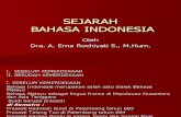 Sejarah Bhs Indonesia