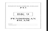 Bahan Kecemerlangan 9 (Peperiksaan Percubaan) PT3 Negeri Terengganu : Pendidikan Islam