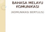Bahasa Melayu Komunikasi