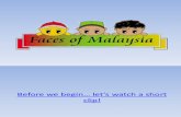 Faces of Malaysia Ppt