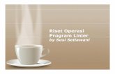 Riset Operasi Program Linier