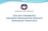 Exit Conference.