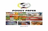 Policy Paper RUU Perdagangan