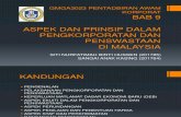 Bab 9 Aspek Dan Prinsip Dalam Pengkorporatan Dan Penswastaan Di Malaysia (1)