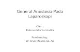 General Anestesia Pada Laparoskopi