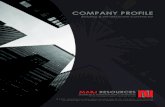 Company Profile (MABJ Resources)