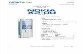 Nokia x2-00 Rm-618 Service Manual-1,2 v1.0