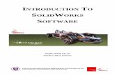 Introduction to Solidworks Software