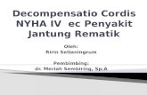 Decompensatio Cordis NYHA IV  ec PJR.pptx
