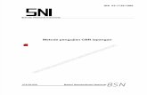 SNI 03-1738-1989 Metode Pengujian CBR Lapangan