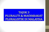 Tajuk 3 Pluraliti & Masyarakat Pluralistik Di Malaysia