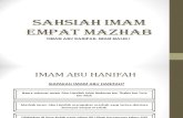 Sahsiah Imam Empat Mazhab