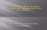 Peranan Malaysia Dalam Menangani Isu Global