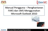 130619 User Manual for Fax and SMS Using Microsoft Outlook 2010