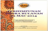 Buku Program Perhmpunan Bulan Mac 2014 Anjuran Bpk