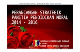 Pelan Strategik Pendidikan Moral 2014-2016