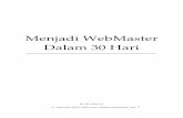 Menjadi Webmaster Dalam 30 Hari