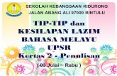 Tips BM UPSR Kertas 2