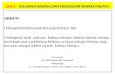 Keluarga Bahasa Dan Kedudukan Bahasa Melayu