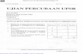 BM Penulisan Percubaan UPSR Perak 2013