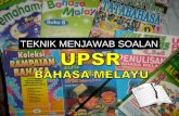 Teknik Menjawab Bahasa Melayu UPSR