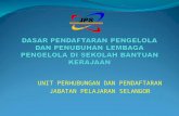 Pendaftaran Lembaga Pengelola Sekolah Selangor 2010